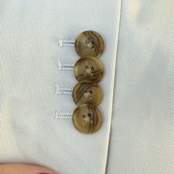 Banana Republic bone off white blazer - Picture 4 of 11